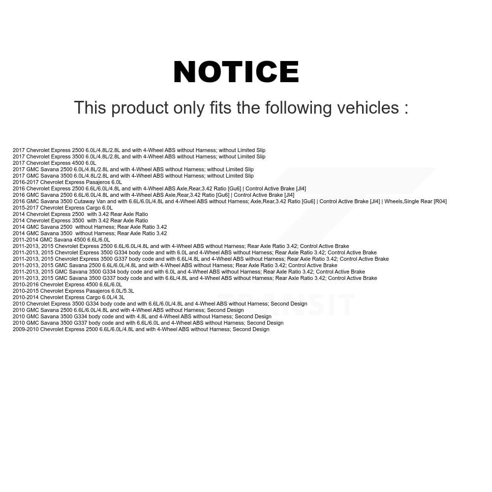Mpulse - SEN-2ABS2678 - Rear ABS Wheel Speed Sensor image 2