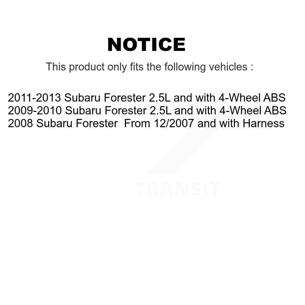 Mpulse - SEN-2ABS2729 - Rear Left ABS Wheel Speed Sensor image 2