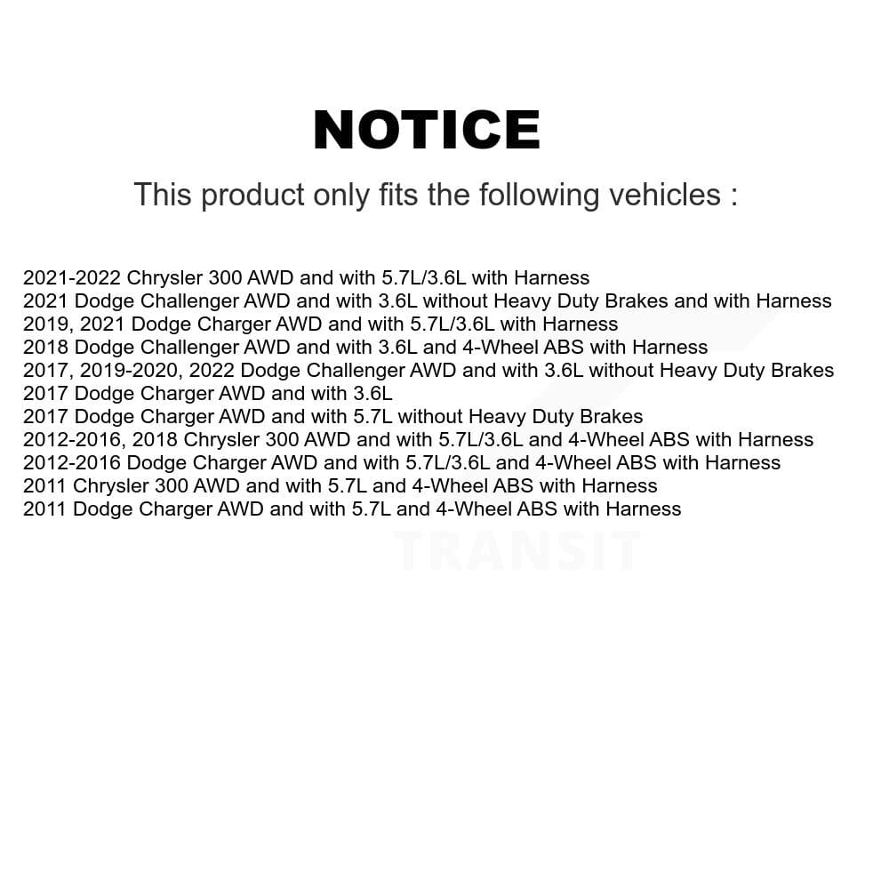 Mpulse - SEN-2ABS2734 - Rear Right ABS Wheel Speed Sensor image 2