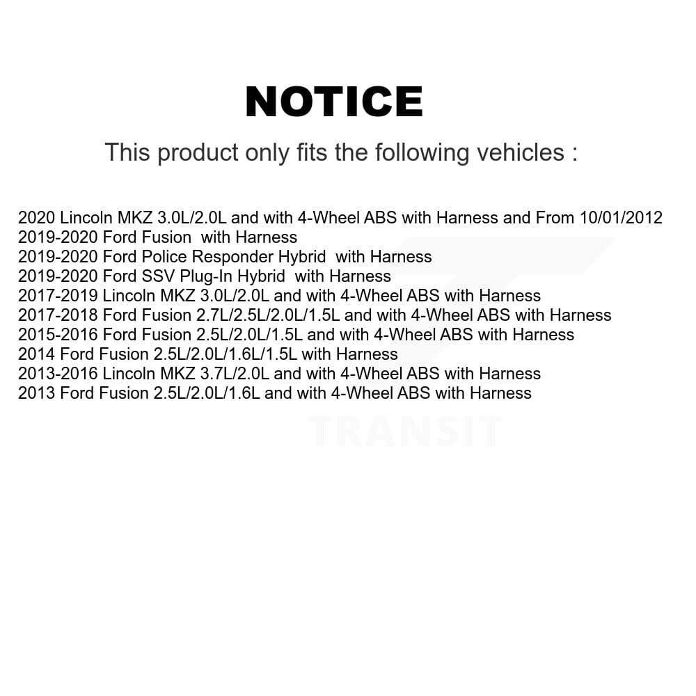 Mpulse - SEN-2ABS2838 - Front Left ABS Wheel Speed Sensor image 2
