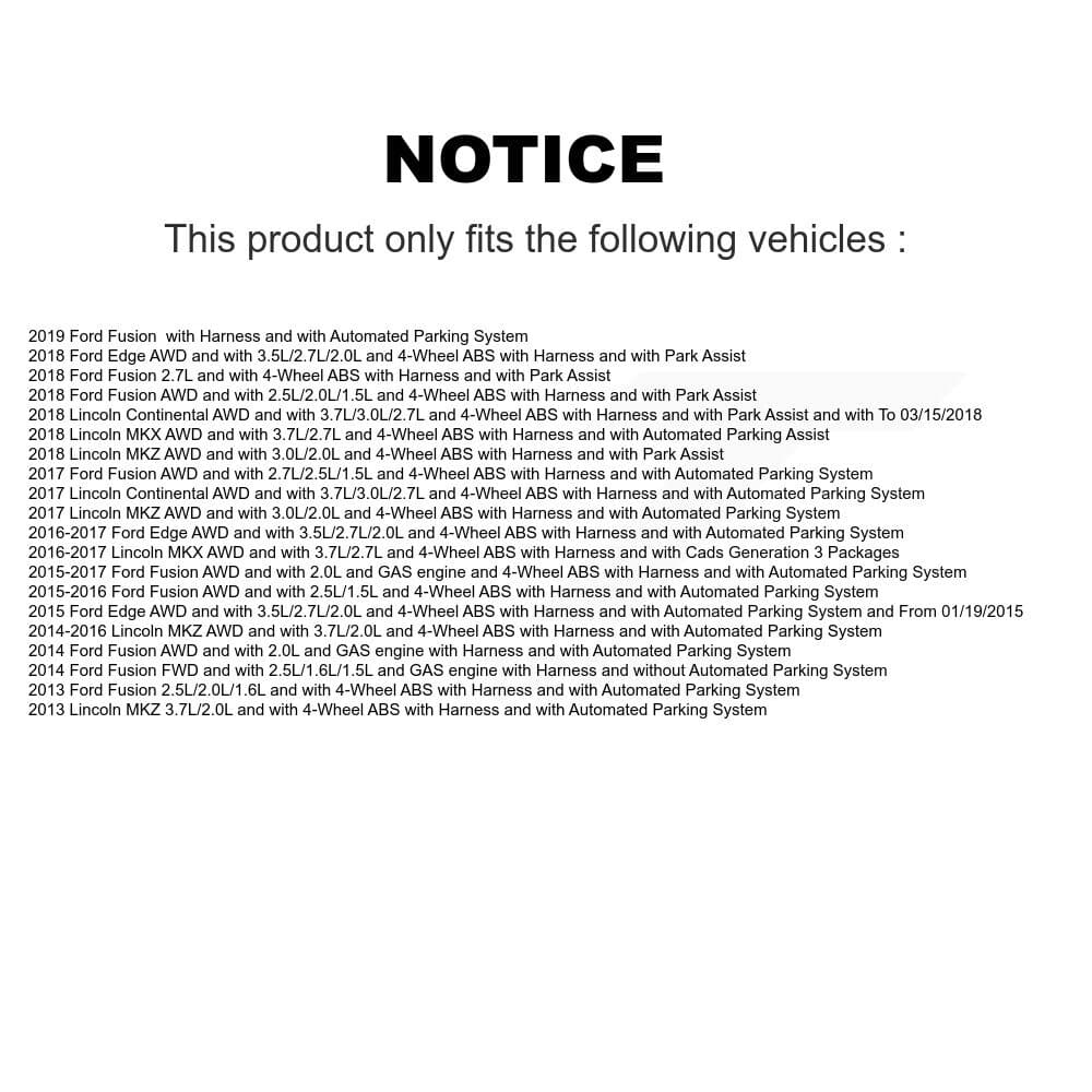 Mpulse - SEN-2ABS2845 - Rear ABS Wheel Speed Sensor image 2