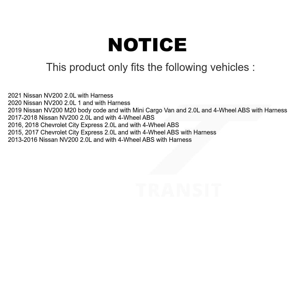 Mpulse - SEN-2ABS2858 - Rear Right ABS Wheel Speed Sensor image 2