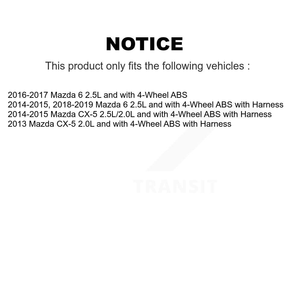 Mpulse - SEN-2ABS2866 - Front ABS Wheel Speed Sensor image 2