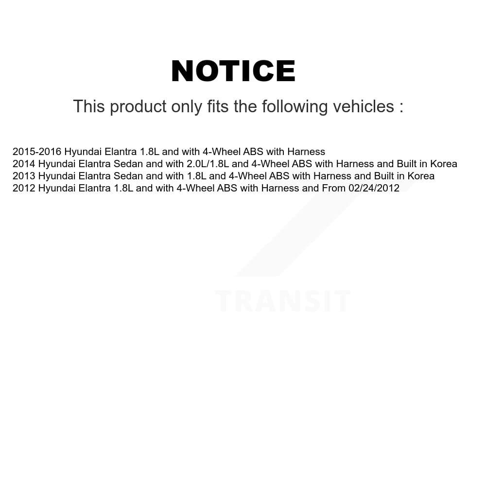 Mpulse - SEN-2ABS2895 - Front Left ABS Wheel Speed Sensor image 2