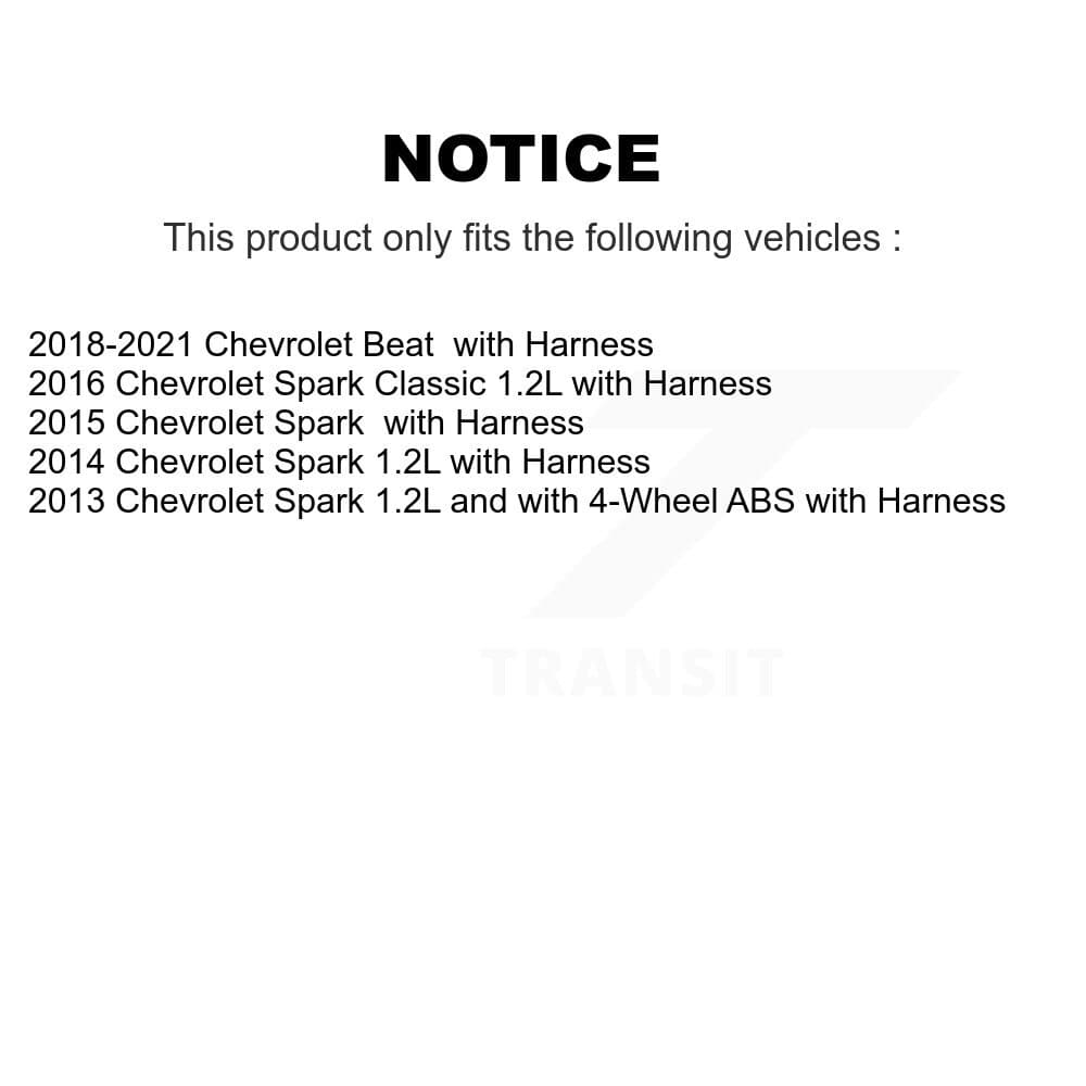 Mpulse - SEN-2ABS2908 - Rear Right ABS Wheel Speed Sensor image 2