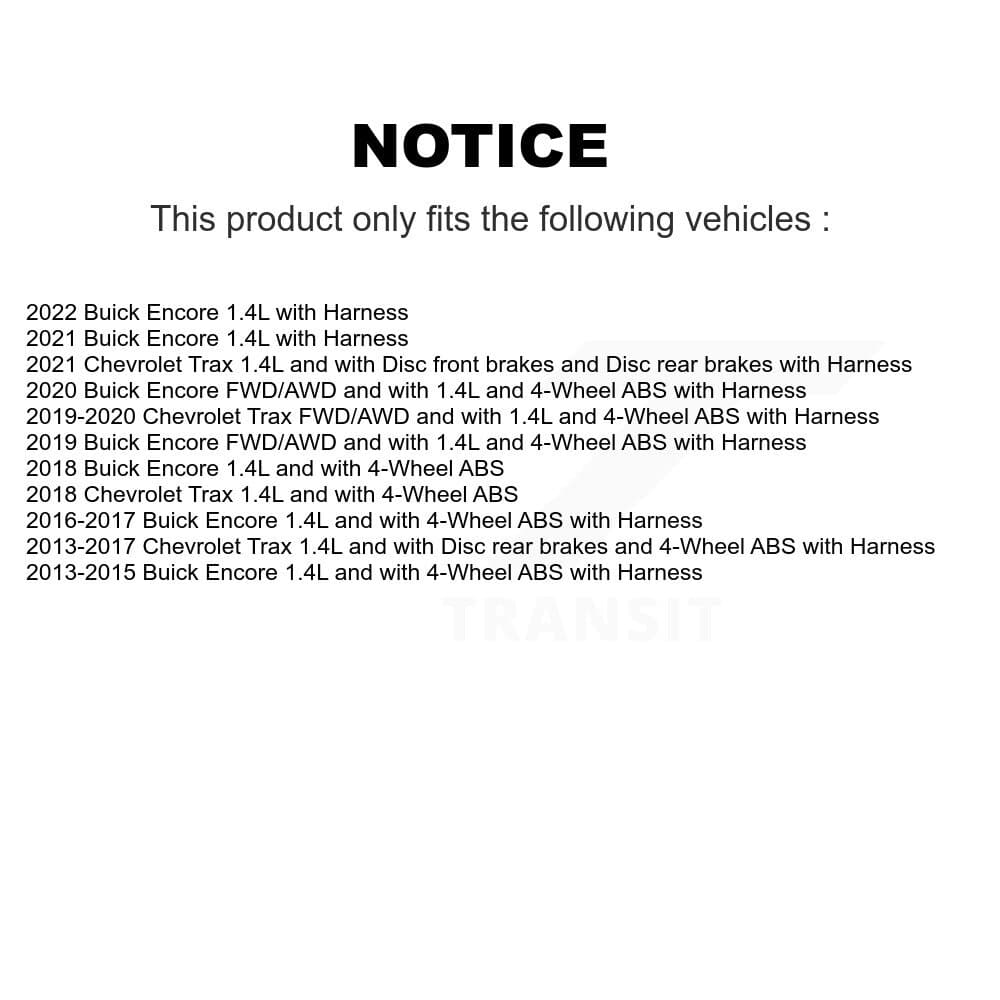 Mpulse - SEN-2ABS2910 - Rear Left ABS Wheel Speed Sensor image 2