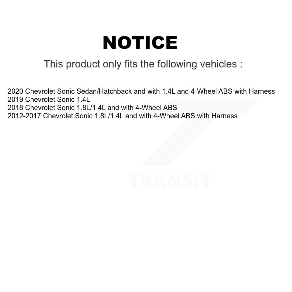 Mpulse - SEN-2ABS2932 - Front Left ABS Wheel Speed Sensor image 2