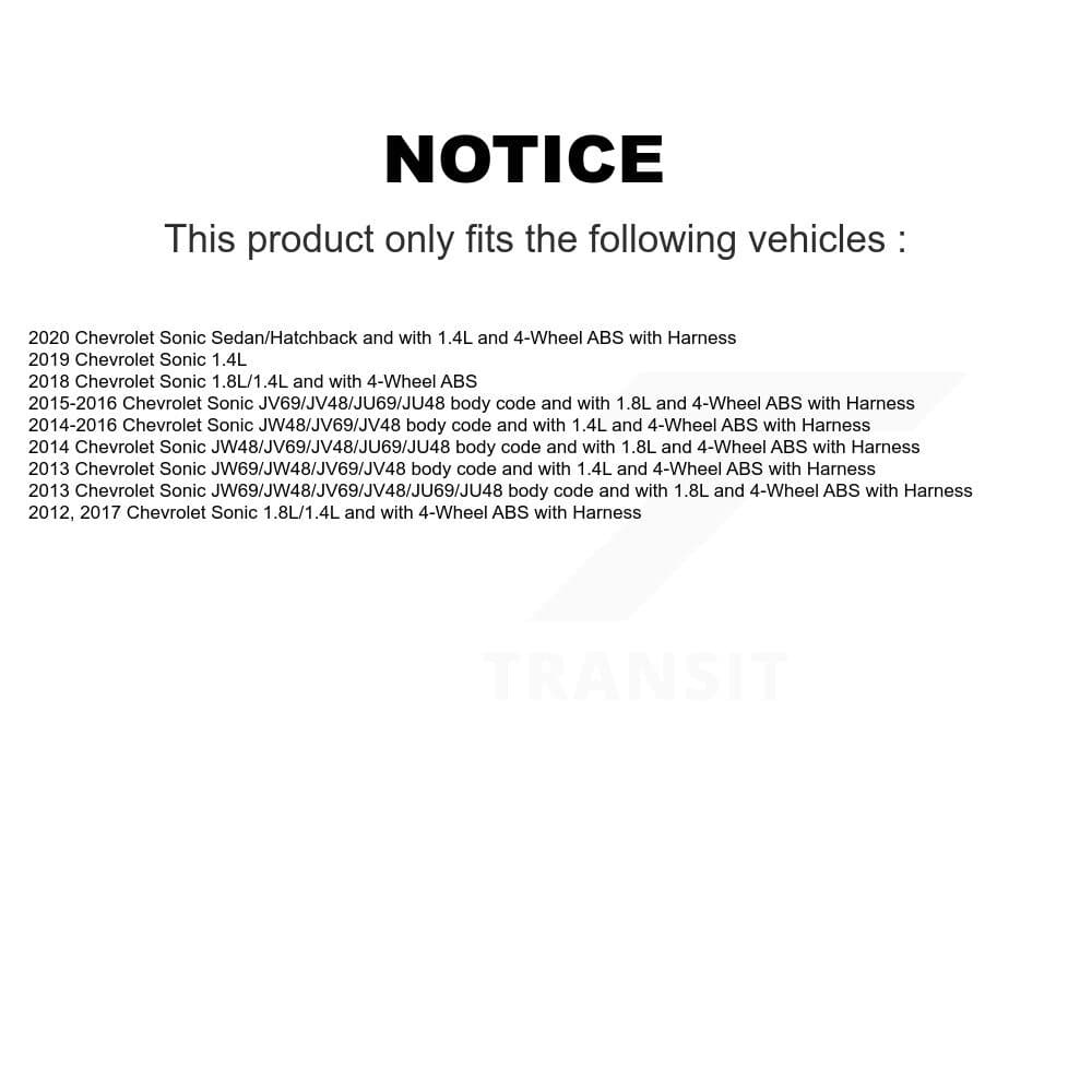 Mpulse - SEN-2ABS2933 - Rear Right ABS Wheel Speed Sensor image 2