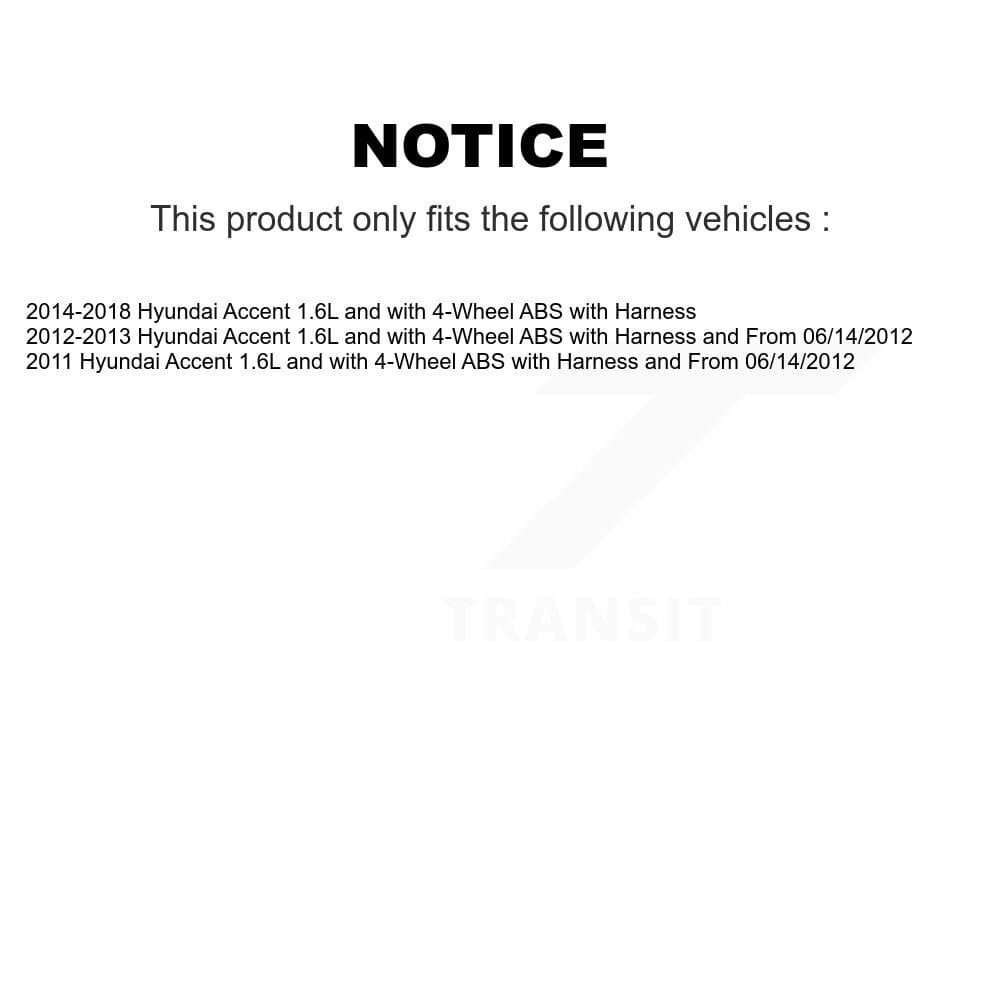 Mpulse - SEN-2ABS2970 - Rear Left ABS Wheel Speed Sensor image 2