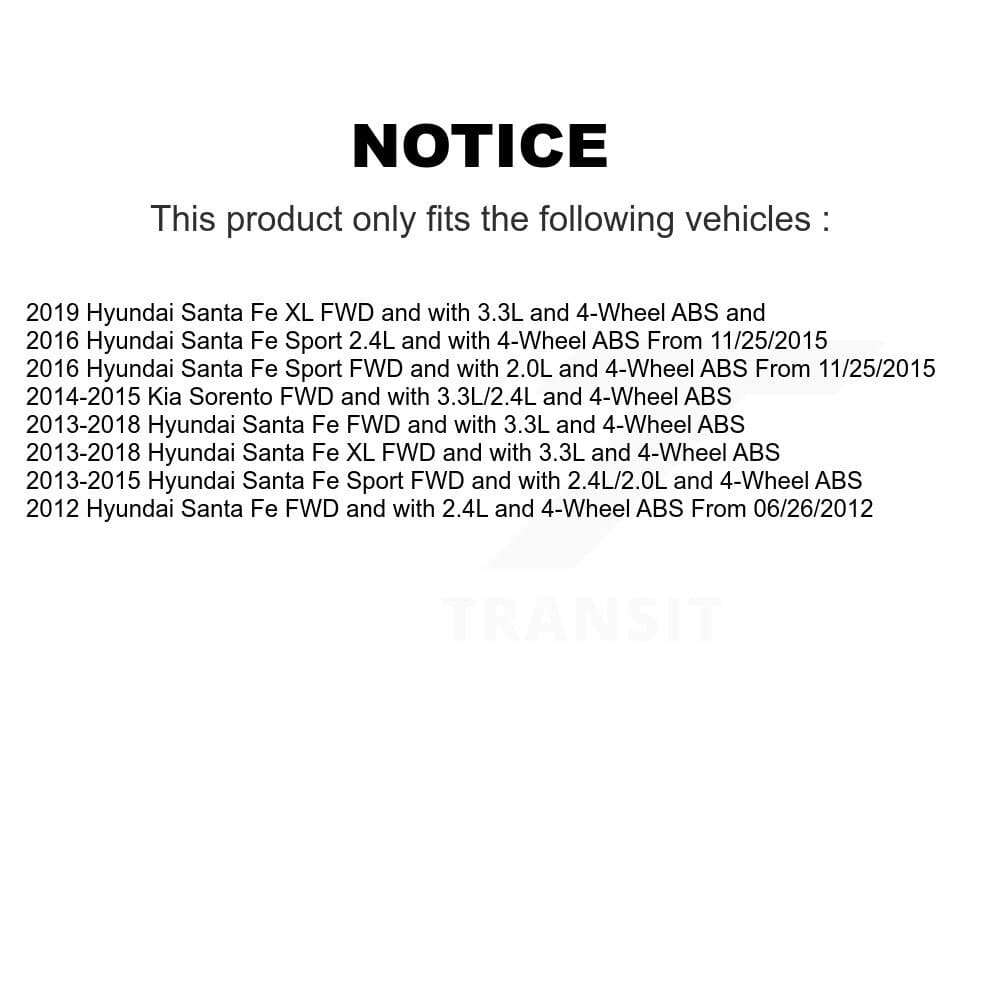 Mpulse - SEN-2ABS2973 - Rear Right ABS Wheel Speed Sensor Wiring Harness image 2