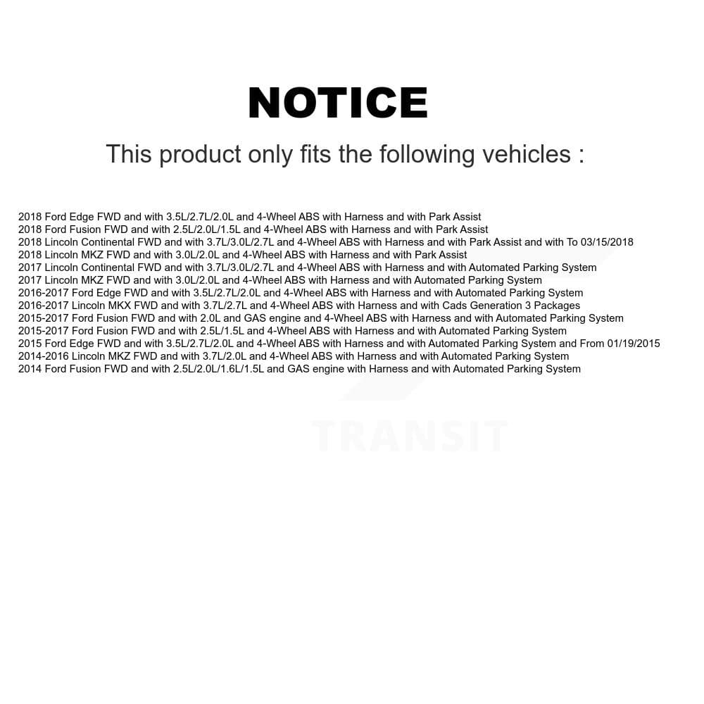 Mpulse - SEN-2ABS2987 - Rear ABS Wheel Speed Sensor image 2