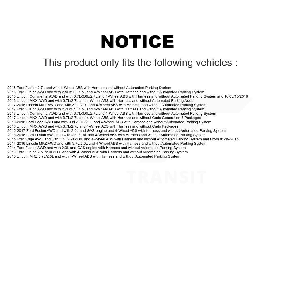 Mpulse - SEN-2ABS2992 - Rear ABS Wheel Speed Sensor image 2