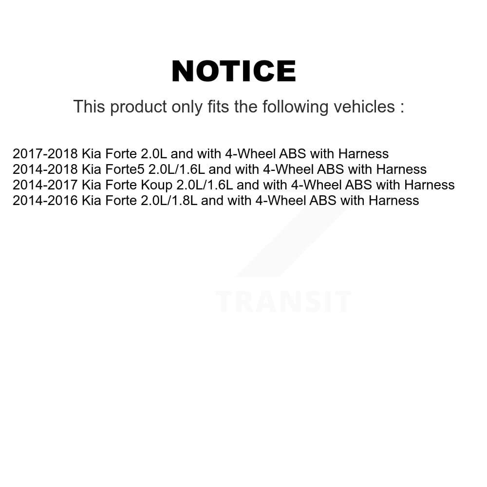 Mpulse - SEN-2ABS3021 - Front Right ABS Wheel Speed Sensor image 2