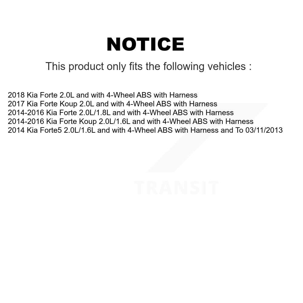 Mpulse - SEN-2ABS3022 - Rear Left ABS Wheel Speed Sensor image 2