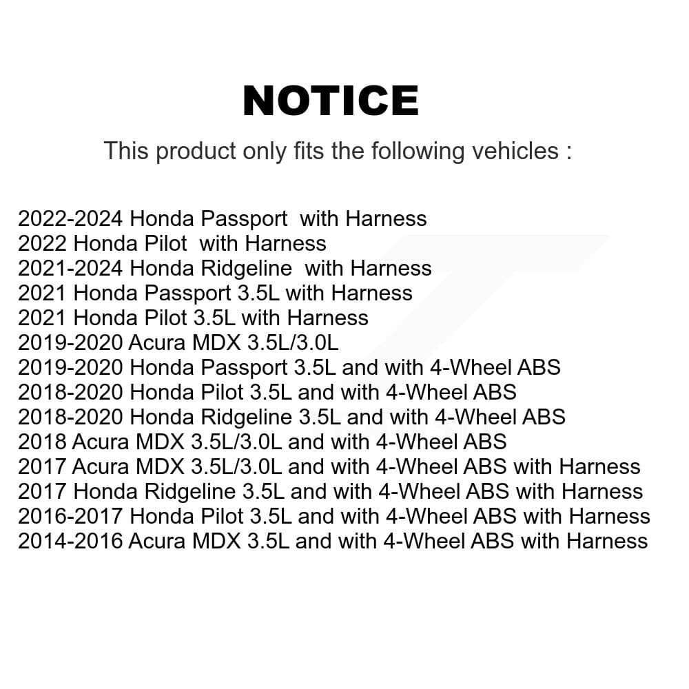 Mpulse - SEN-2ABS3159 - Front Right ABS Wheel Speed Sensor image 2
