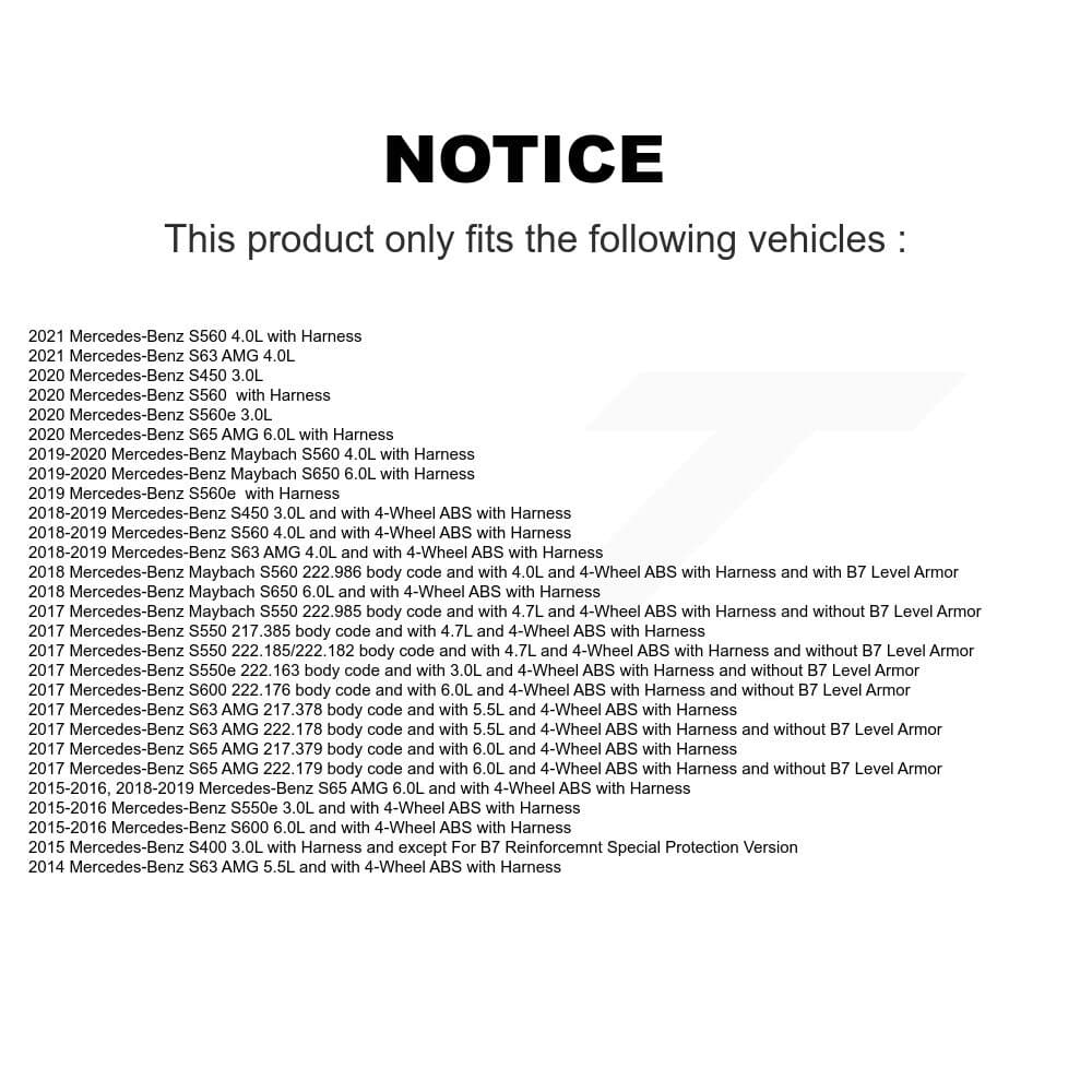 Mpulse - SEN-2ABS3243 - Rear Left ABS Wheel Speed Sensor image 2