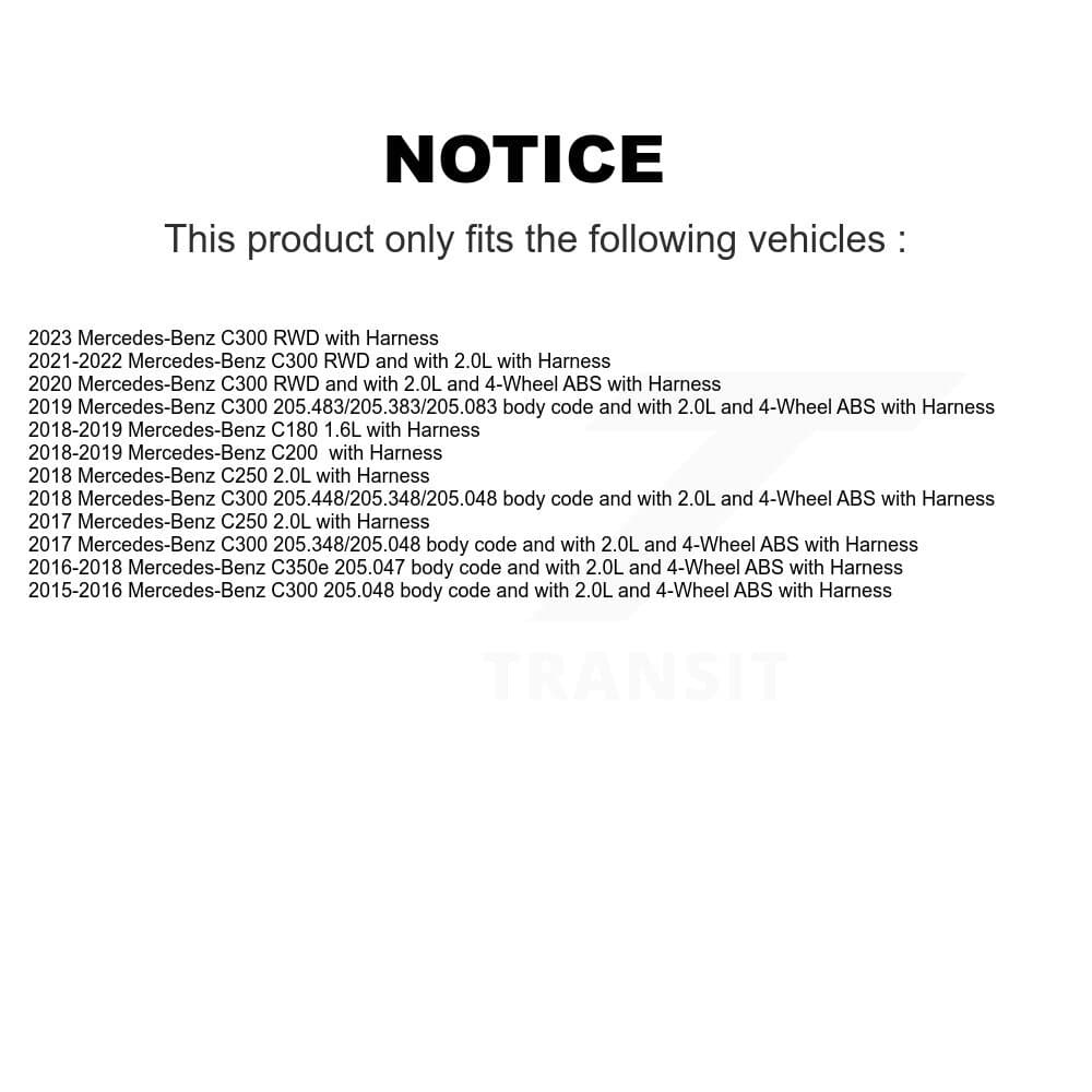 Mpulse - SEN-2ABS3246 - Front Left ABS Wheel Speed Sensor image 2