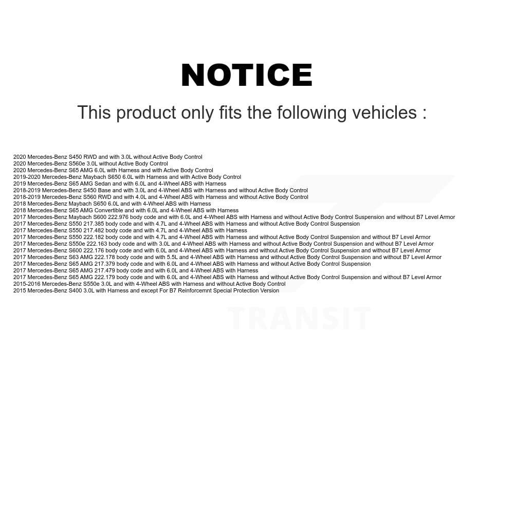 Mpulse - SEN-2ABS3250 - Front ABS Wheel Speed Sensor image 2