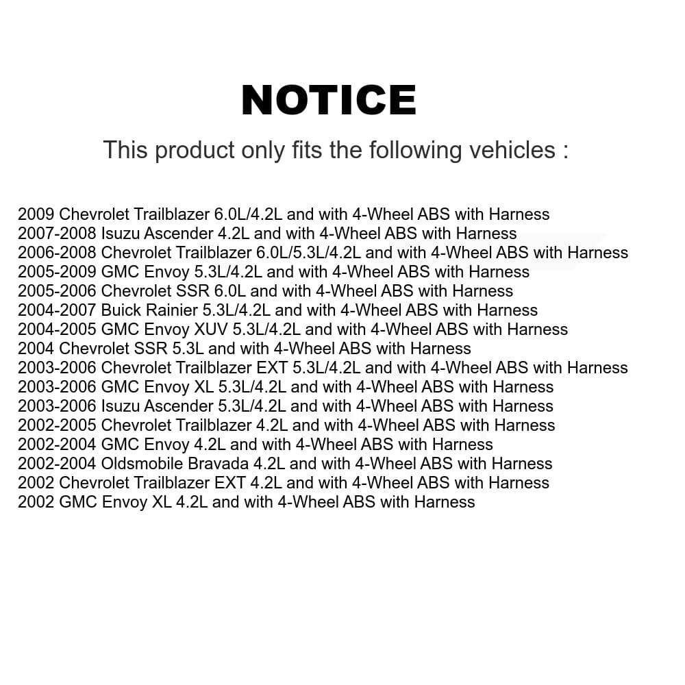 Mpulse - SEN-2ABS3323 - Front ABS Wheel Speed Sensor image 2