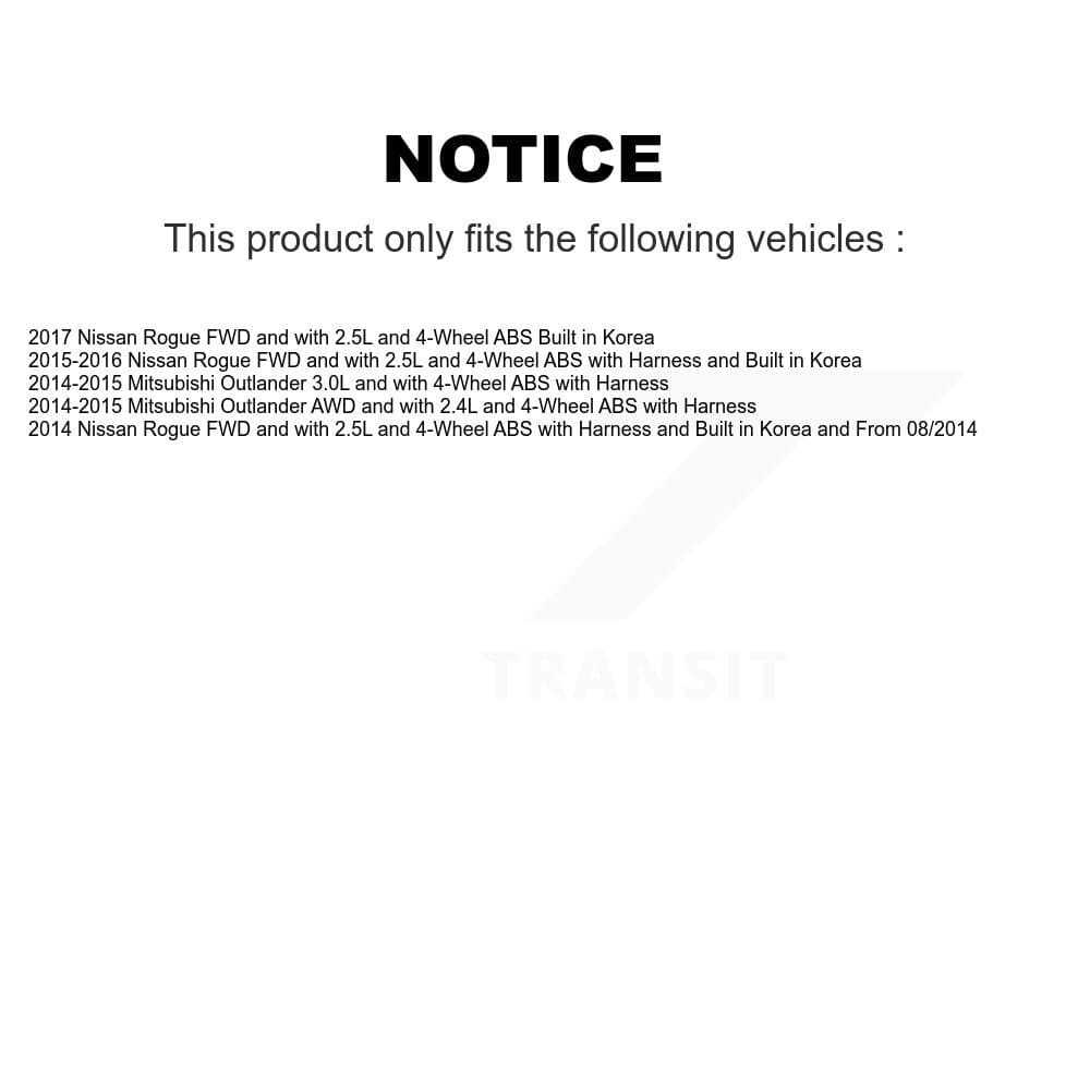 Mpulse - SEN-2ABS3444 - Rear Right ABS Wheel Speed Sensor image 2