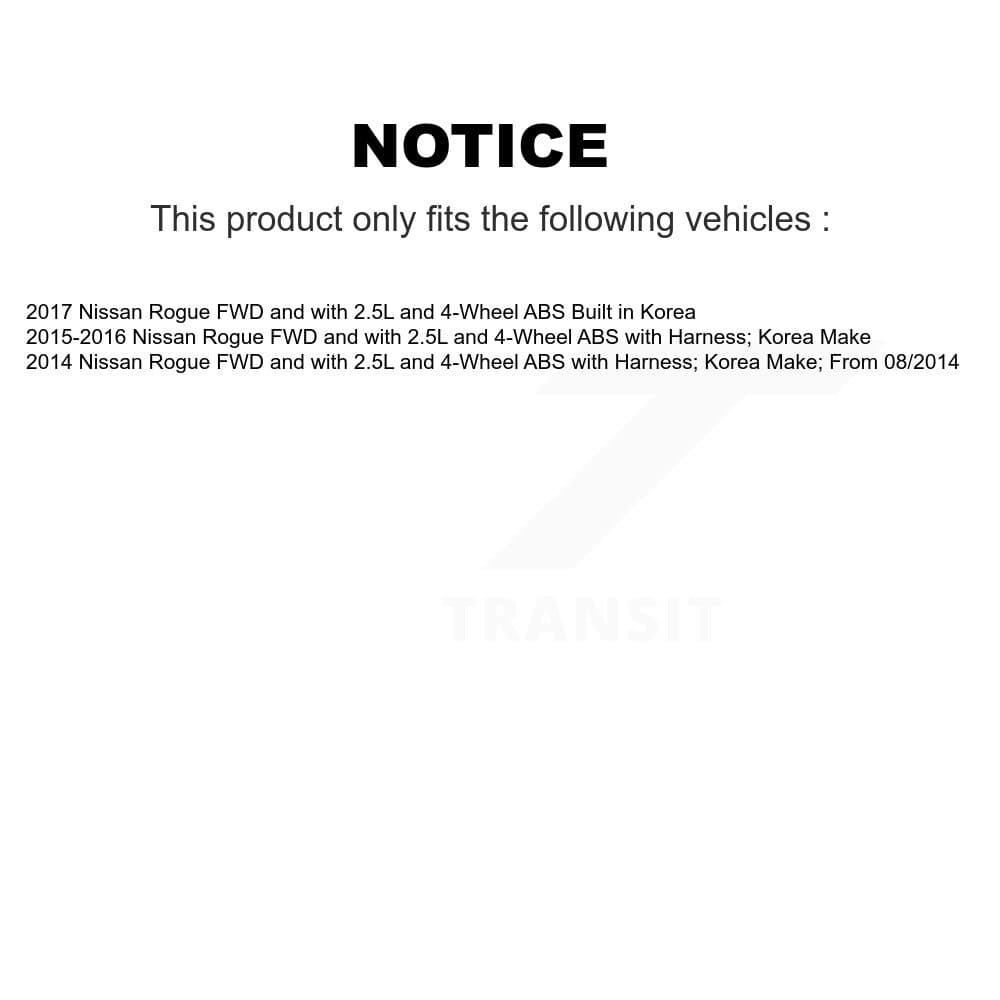 Mpulse - SEN-2ABS3474 - Rear ABS Wheel Speed Sensor image 2