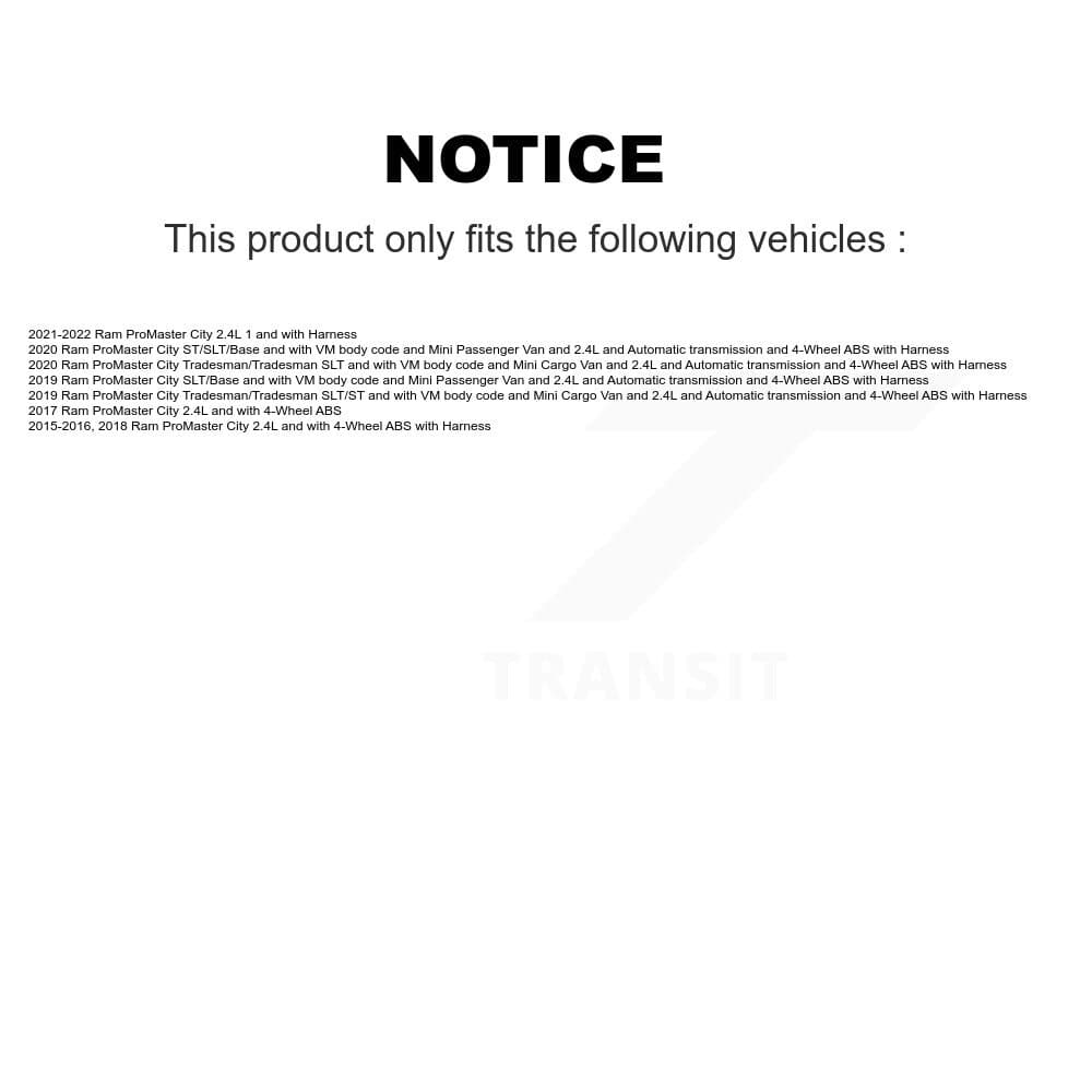 Mpulse - SEN-2ABS3555 - Rear ABS Wheel Speed Sensor image 2