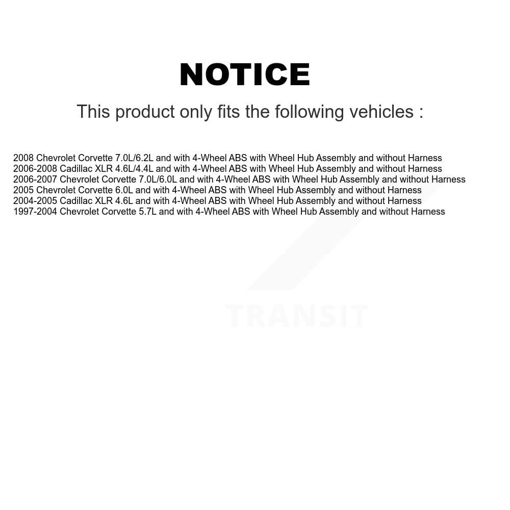 Mpulse - SEN-2ABS3568 - Front ABS Wheel Speed Sensor image 2