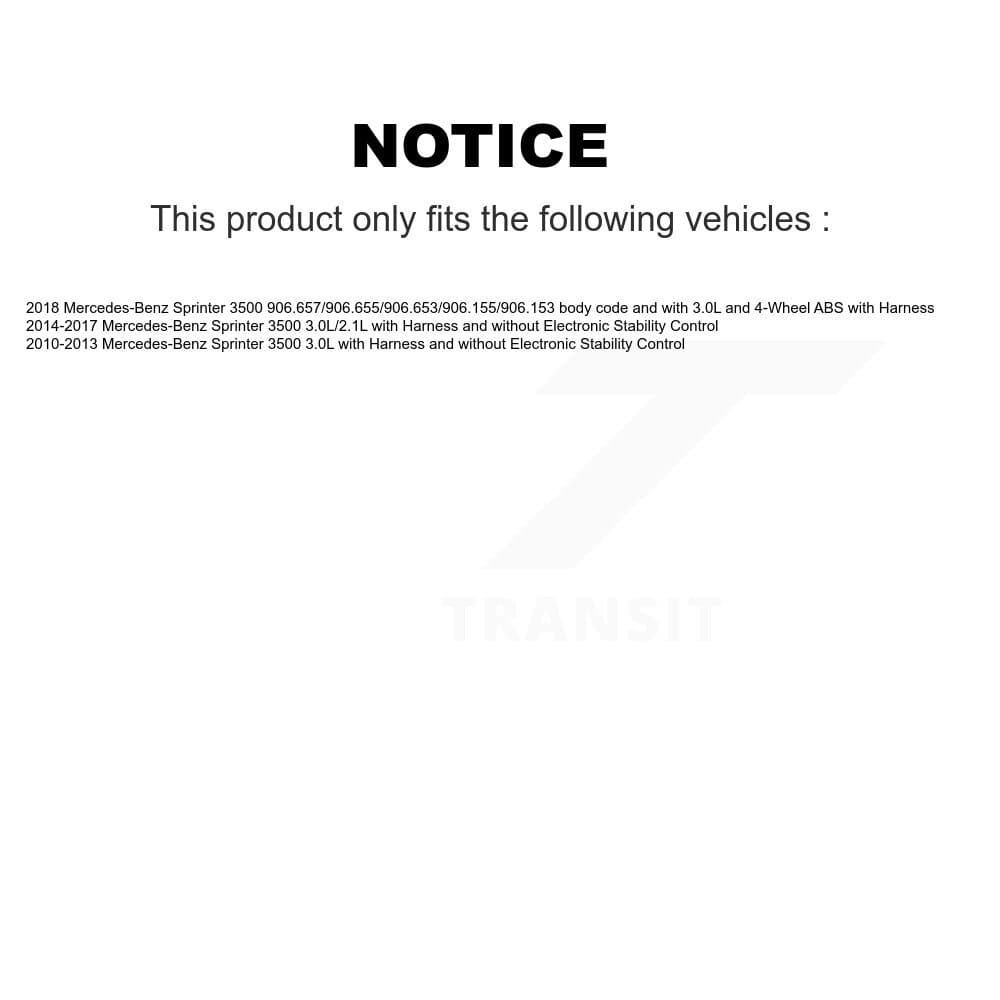 Mpulse - SEN-2ABS3935 - Rear Right ABS Wheel Speed Sensor image 2