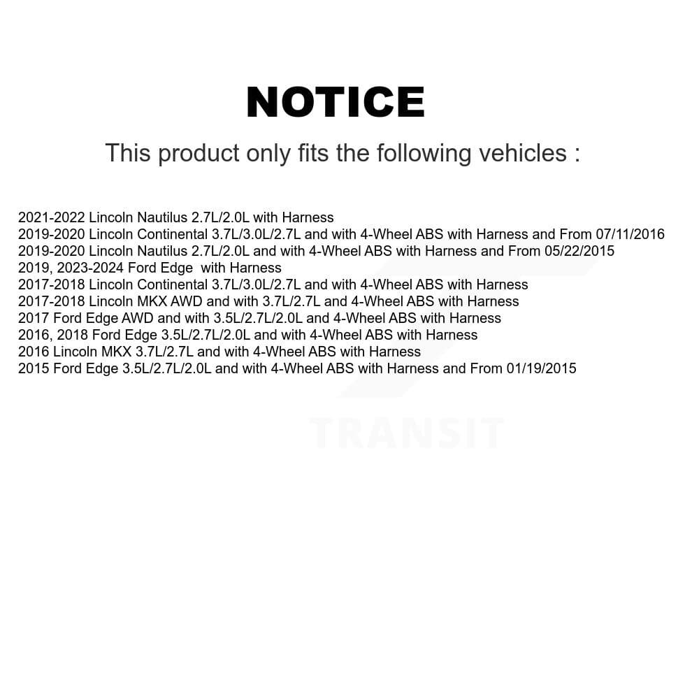 Mpulse - SEN-2ABS3960 - Front Left ABS Wheel Speed Sensor image 2