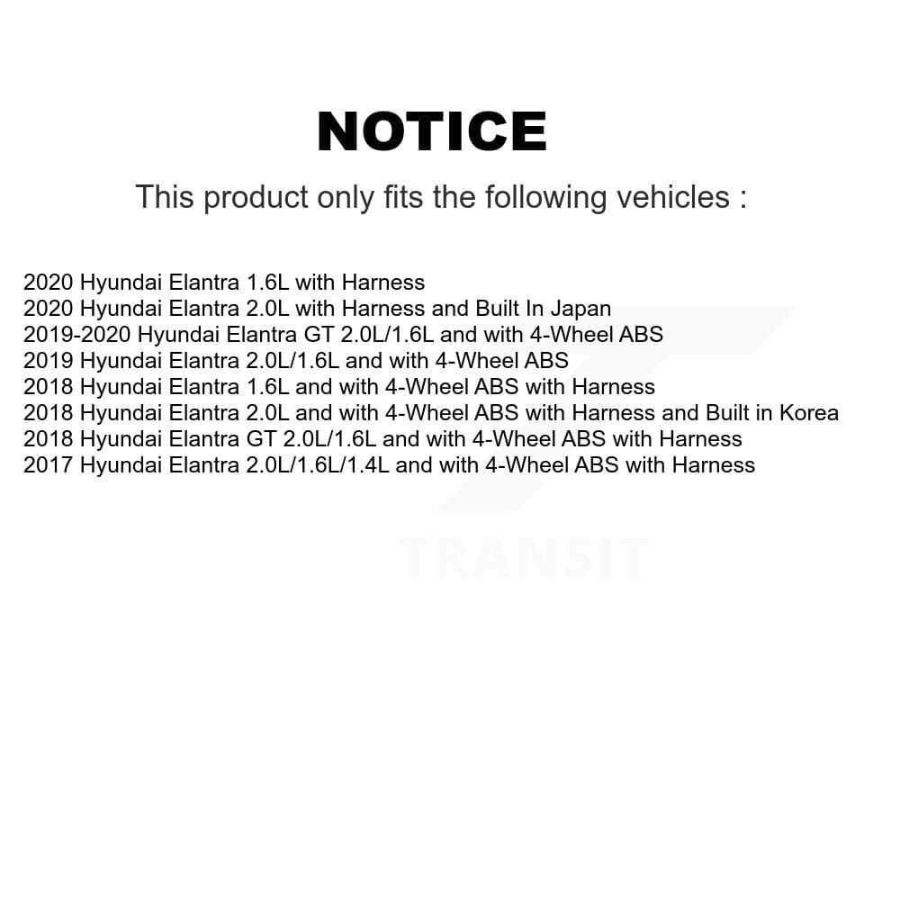 Mpulse - SEN-2ABS4190 - Front Left ABS Wheel Speed Sensor image 2
