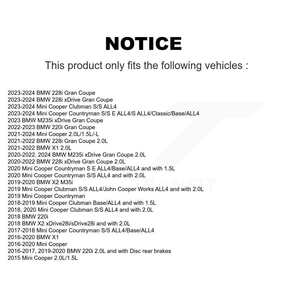 Mpulse - SEN-2BWS0030 - Rear Disc Brake Pad Wear Sensor image 2