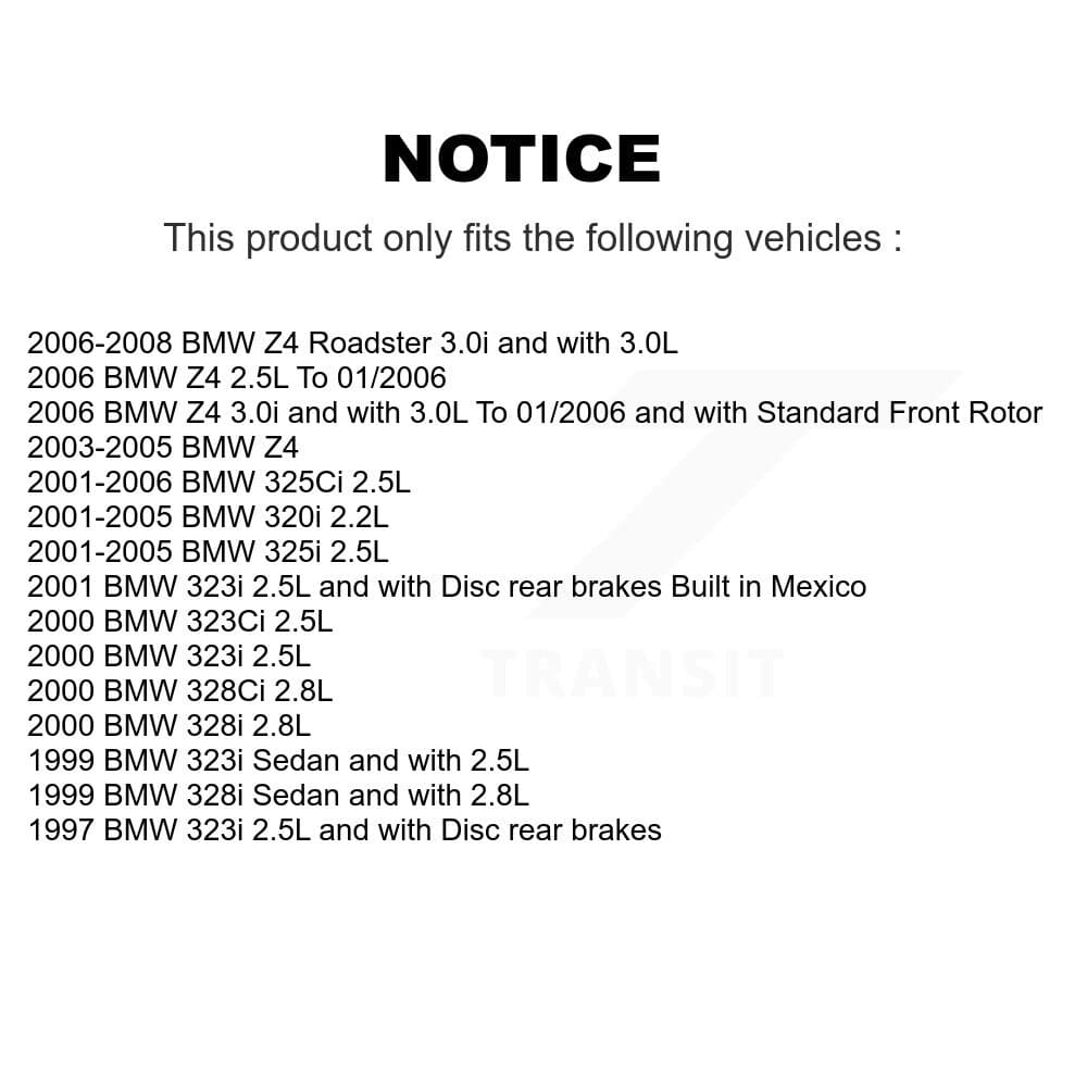 Mpulse - SEN-2BWS0104 - Front Disc Brake Pad Wear Sensor image 2
