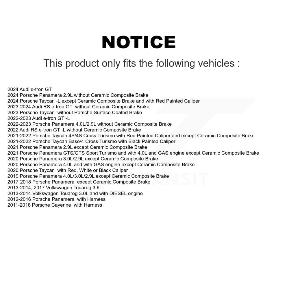 Mpulse - SEN-2BWS0226 - Front Disc Brake Pad Wear Sensor image 2