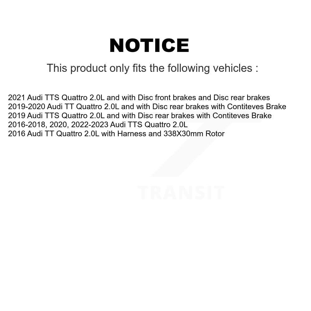Mpulse - SEN-2BWS0412 - Front Disc Brake Pad Wear Sensor image 2