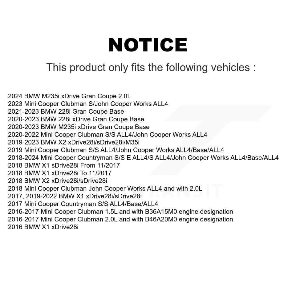Mpulse - SEN-2BWS0416 - Front Disc Brake Pad Wear Sensor image 2