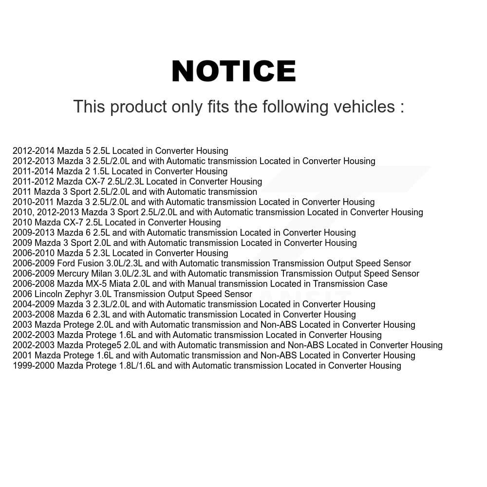 Mpulse - SEN-2VSS0081 - Vehicle Speed Sensor image 2