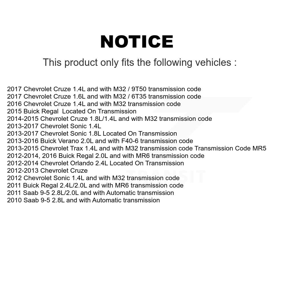 Mpulse - SEN-2VSS0541 - Vehicle Speed Sensor image 2
