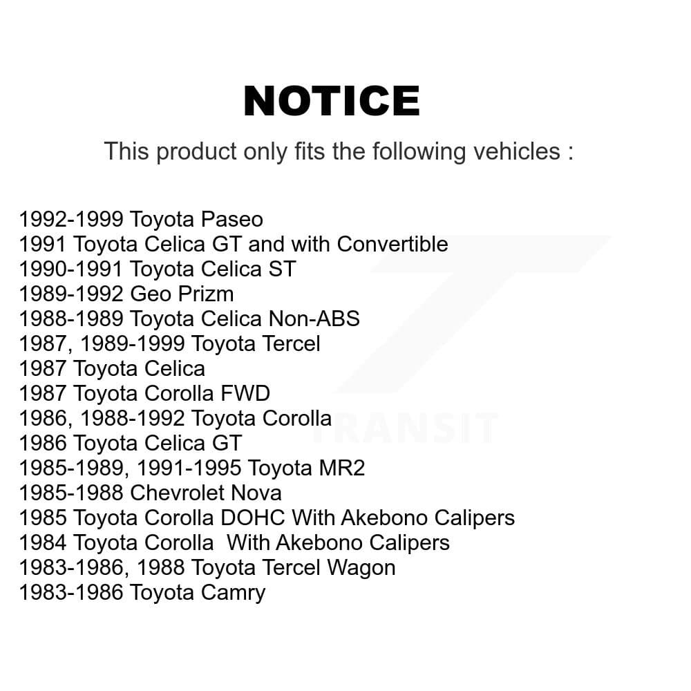 TEC - TEC-242 - Front Disc Brake Pad image 15