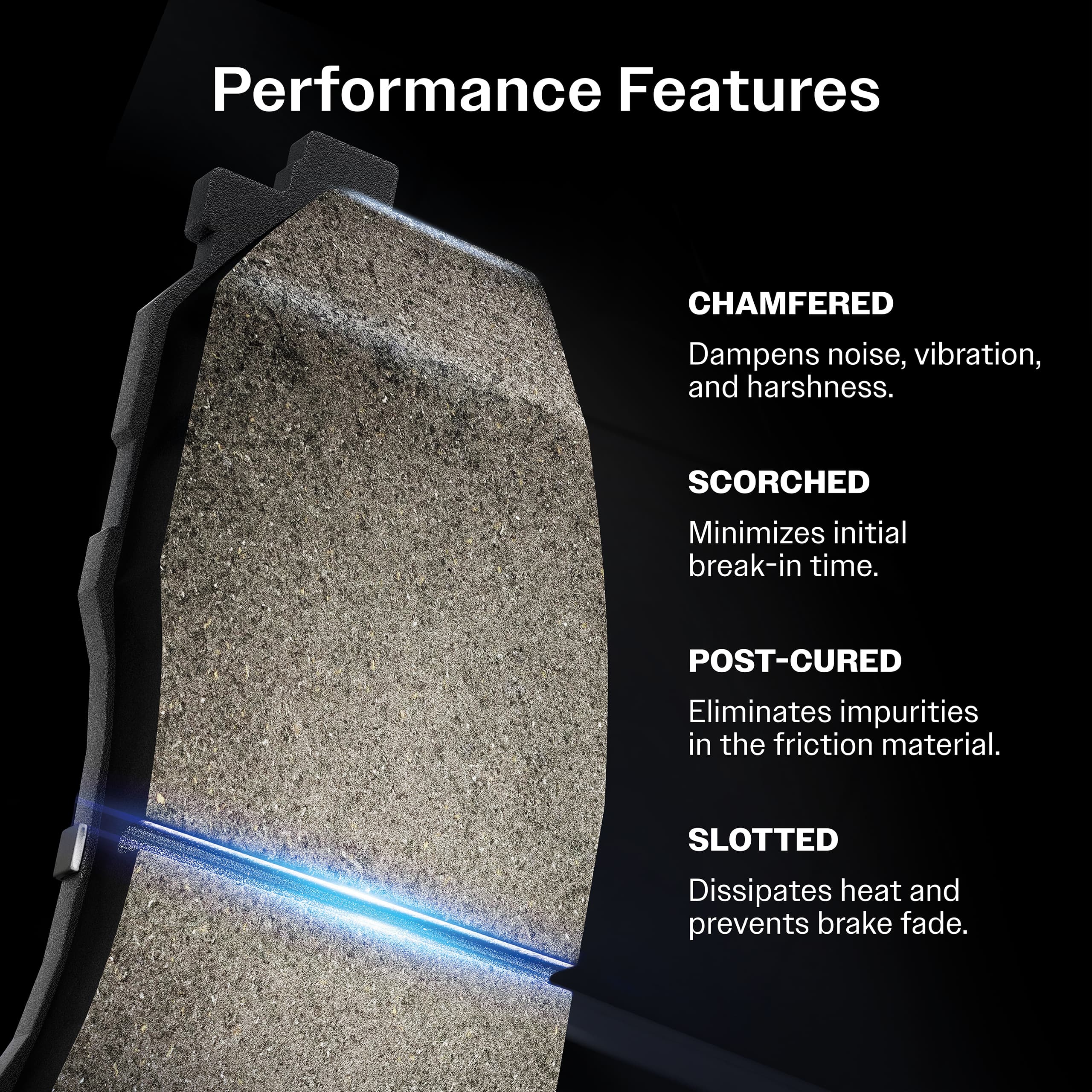 TEC - TEC-1069 - Front Disc Brake Pad image 9