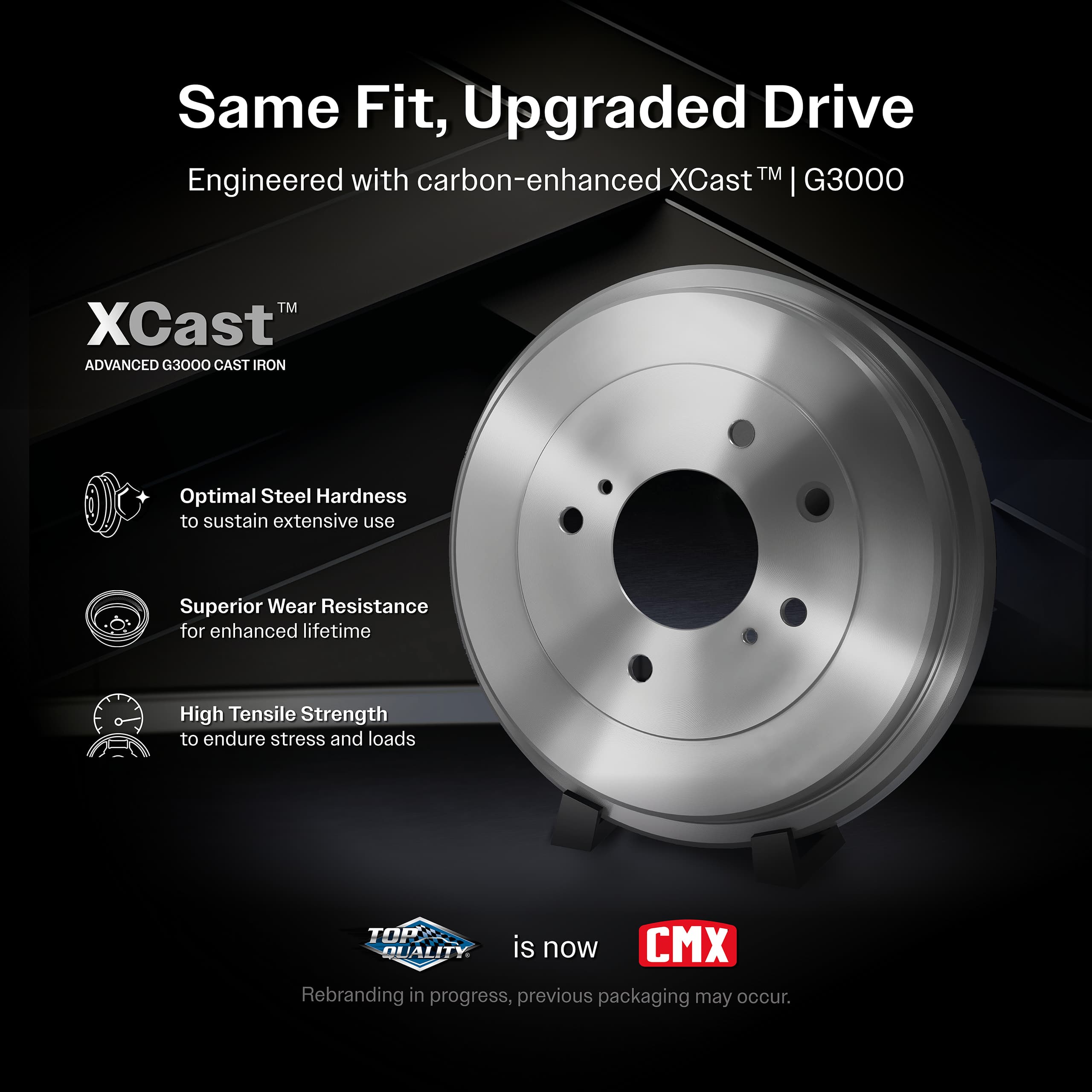 CMX - 8-2913 - Rear Brake Drum image 7