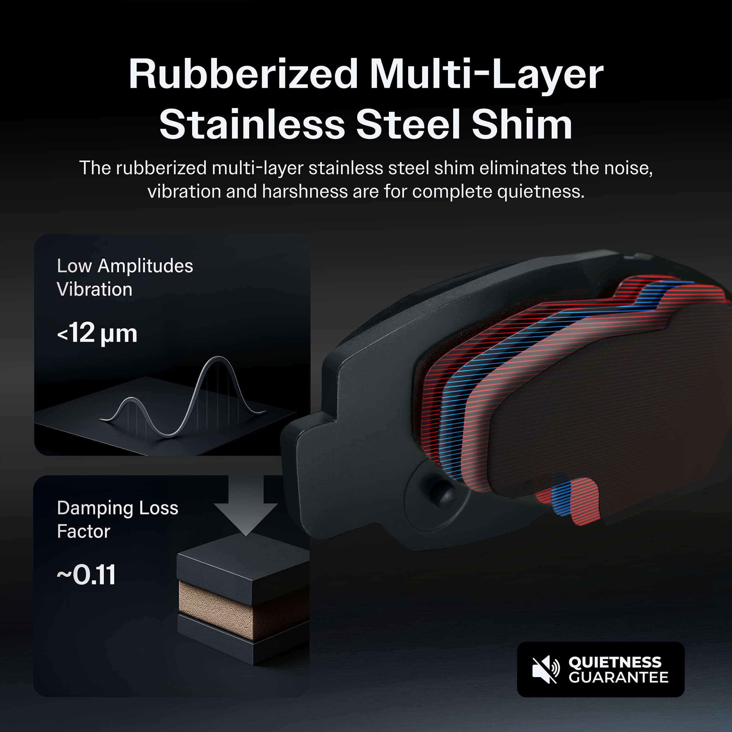 SIM - SIM-1019 - Front Disc Brake Pad image 6