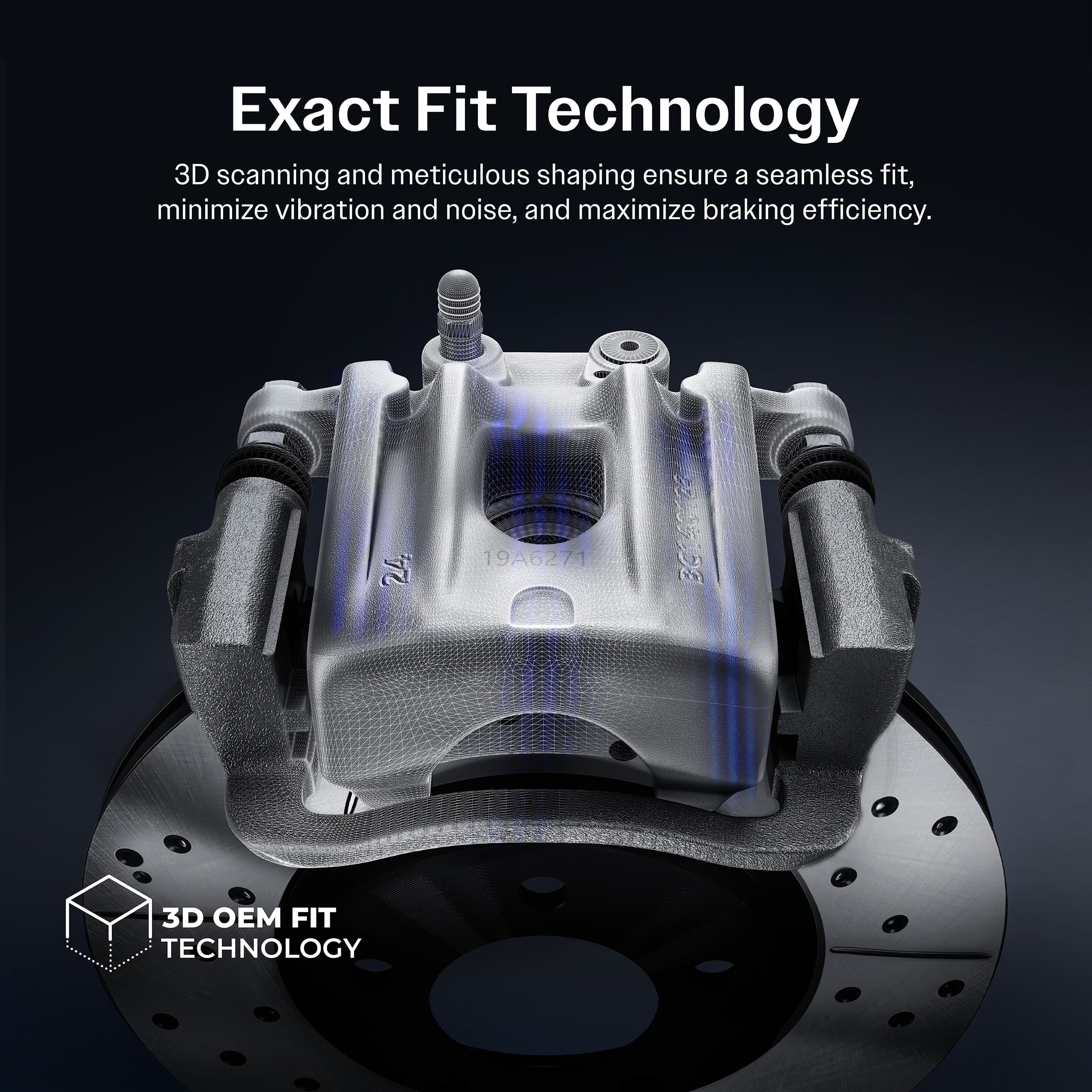 CMX - SLC-18B4635 - Front Left Disc Brake Caliper image 7