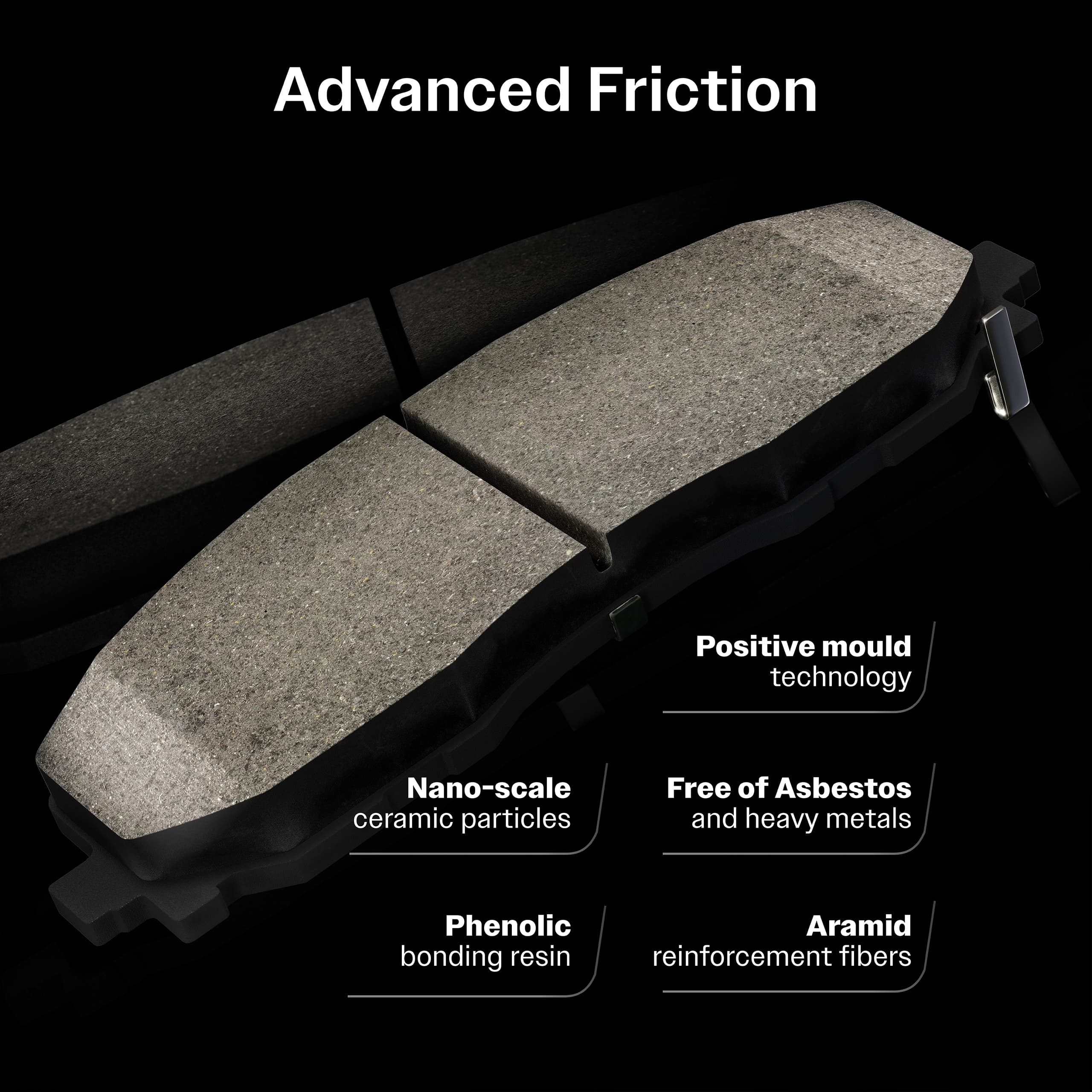 TEC - TEC-1069 - Front Disc Brake Pad image 6