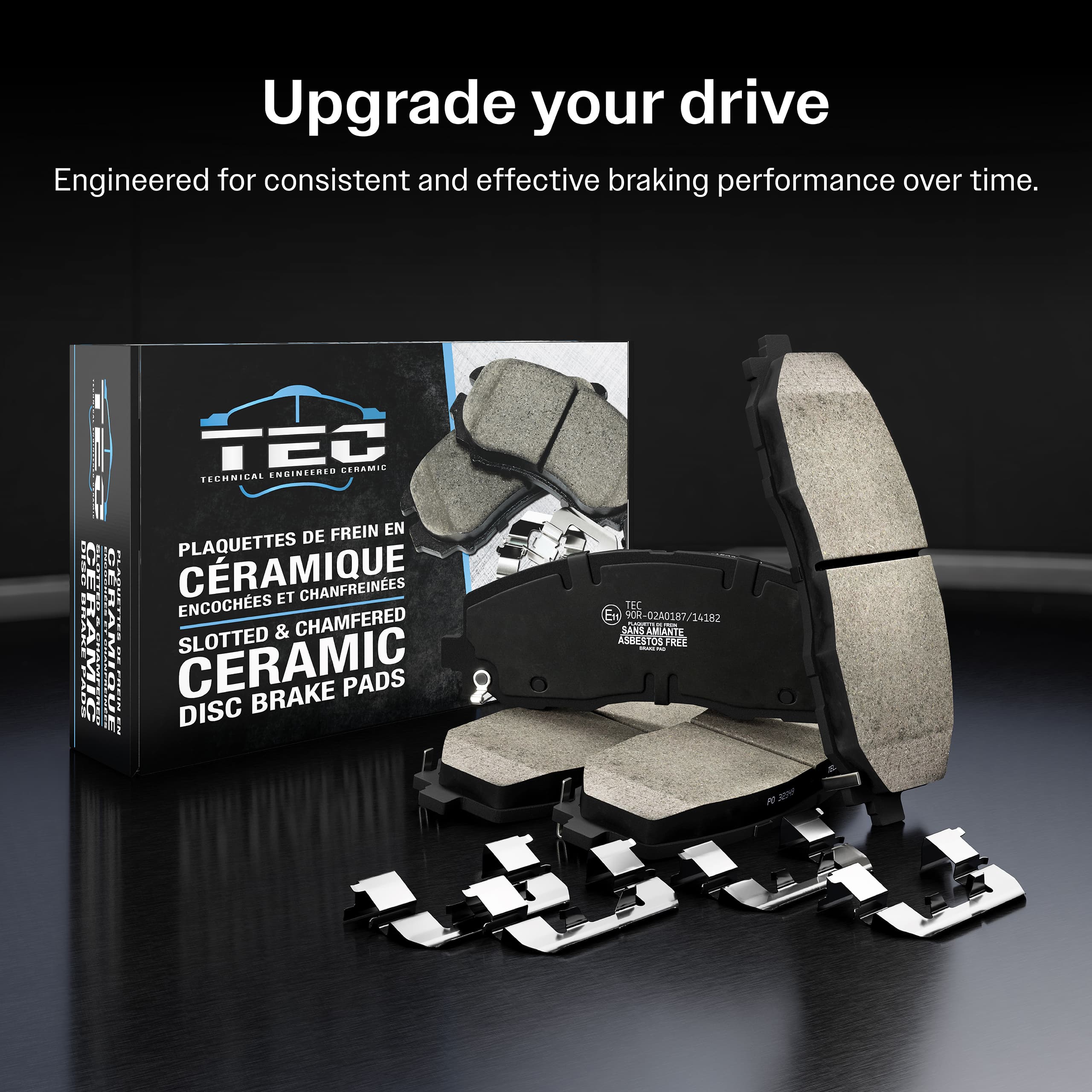 TEC - TEC-1069 - Front Disc Brake Pad image 2