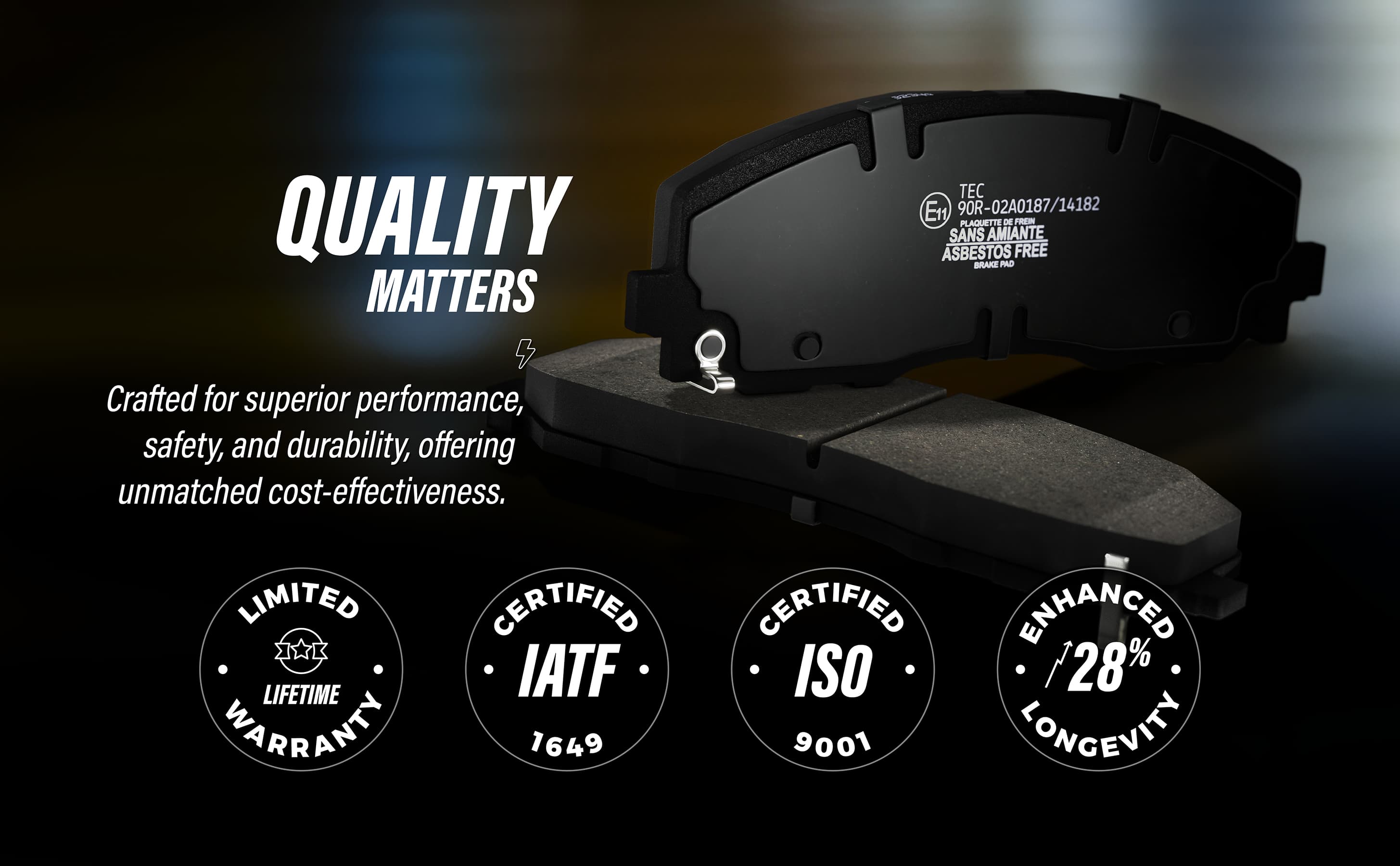 TEC - TEC-1069 - Front Disc Brake Pad image 10