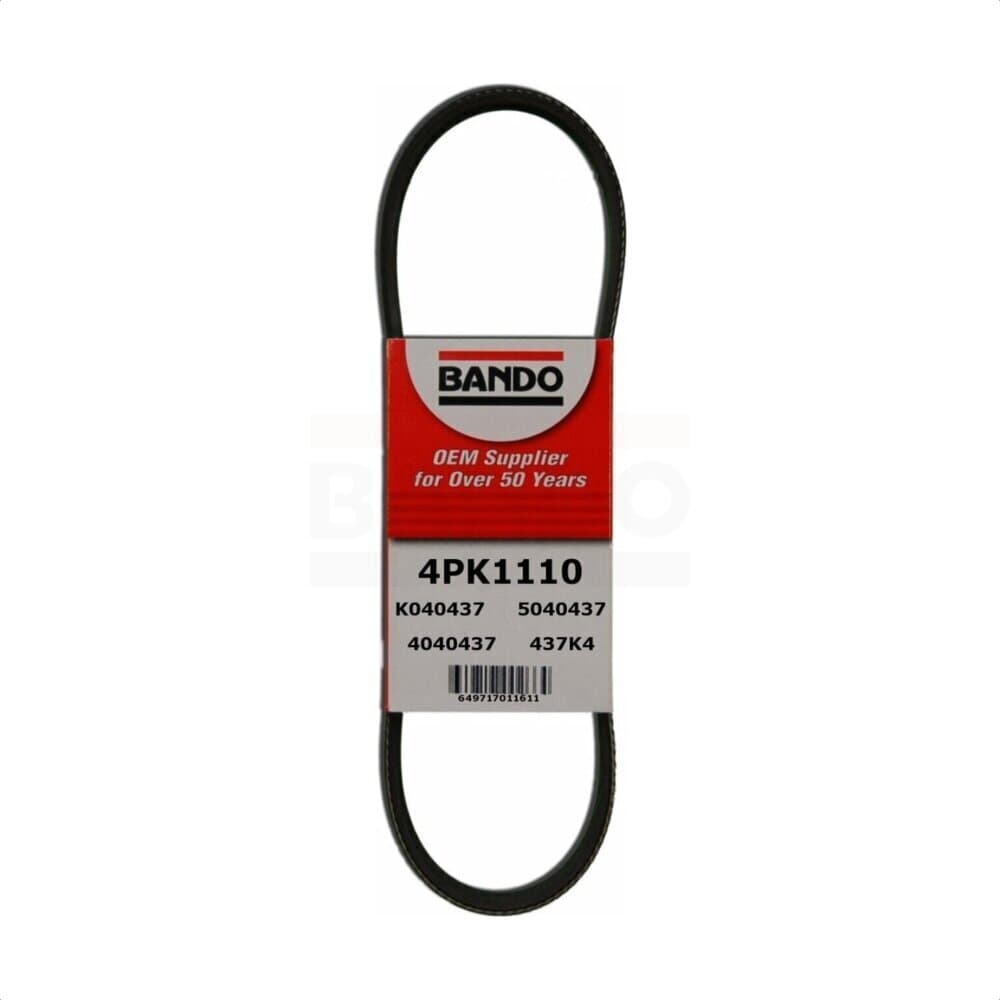 Bando - BAN-4PK1110 - Power Steering Accessory Drive Belt image 1