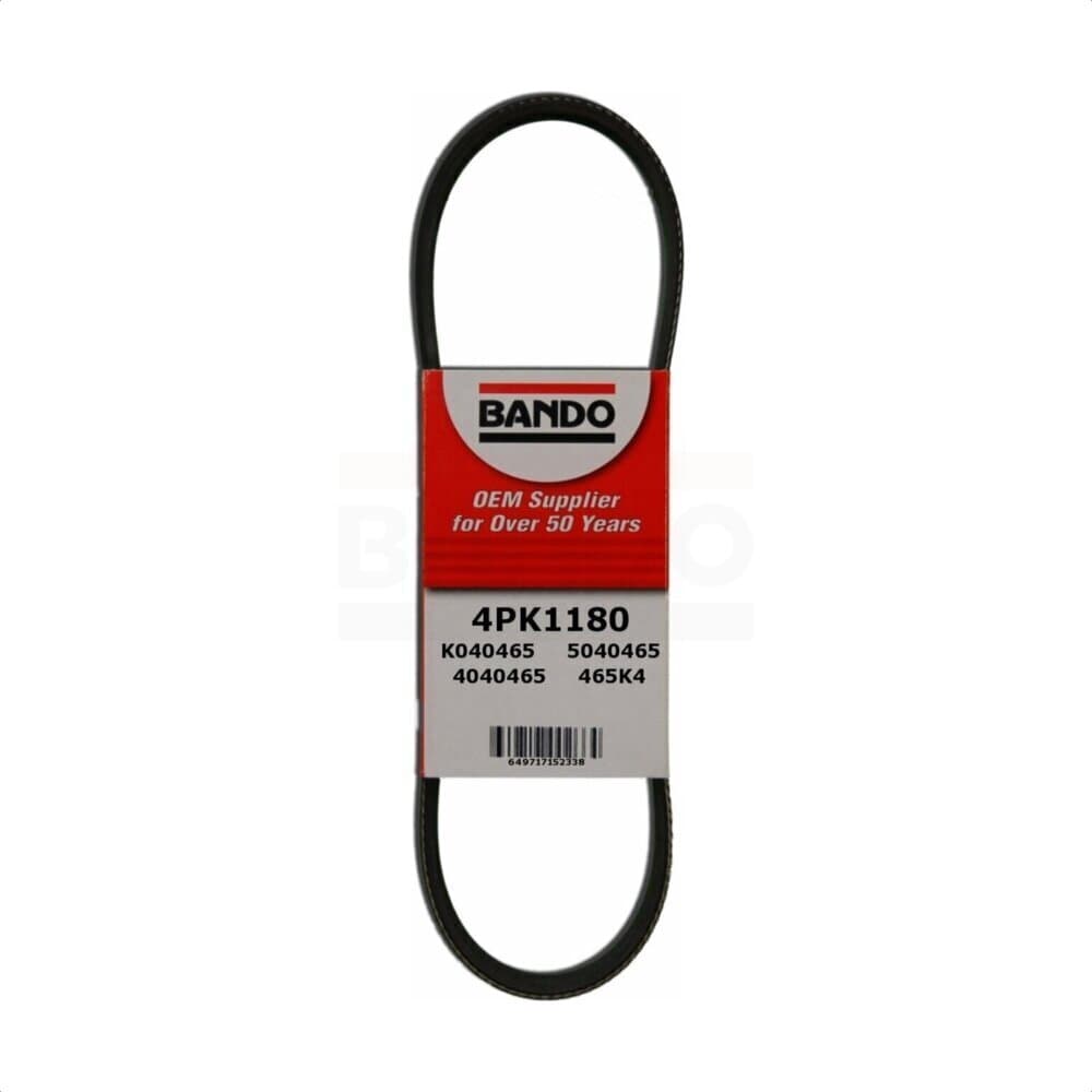 Bando - BAN-4PK1180 - Water Pump, Alternator and Air Conditioning Accessory Drive Belt image 1