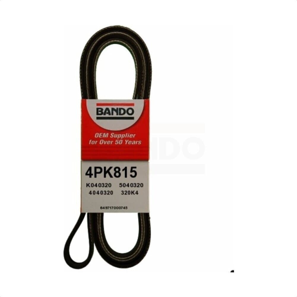 Bando - BAN-4PK815 - Water Pump and Alternator Accessory Drive Belt image 1