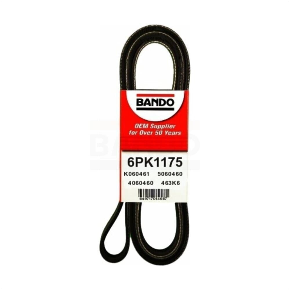 Bando - BAN-6PK1175 - Fan, Alternator and Power Steering Accessory Drive Belt image 1