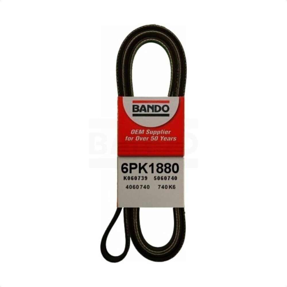Bando - BAN-6PK1880 - Water Pump, Alternator, Air Conditioning and Power Accessory Drive Belt image 1